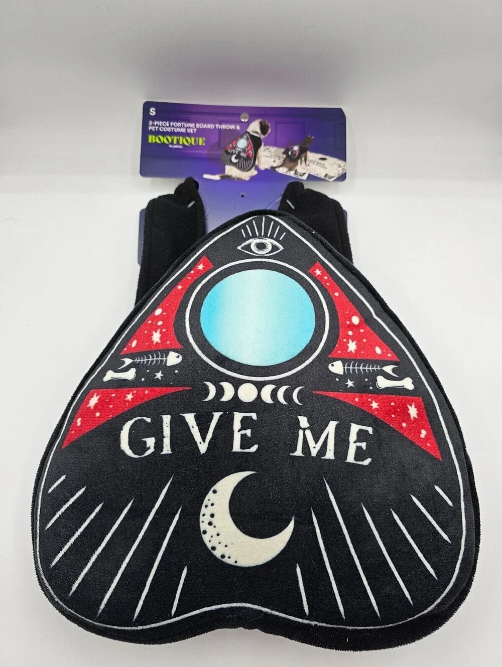 Bootique Fortune Board 2-Piece Pet Halloween Costume Dog Sz S NEW
